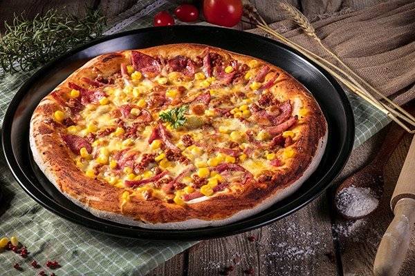Pizza bò BBQ